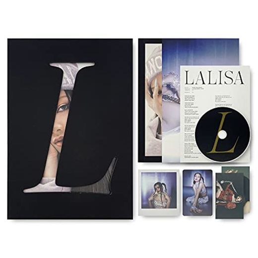 BLACKPINK LISA FIRST SINGLE ALBUM - LALISA [ BLACK VER. ] PHOTOBOOK