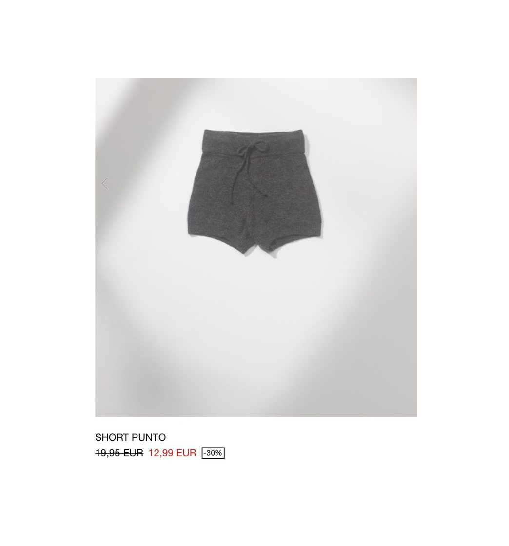 Product Shorts de punto Zara