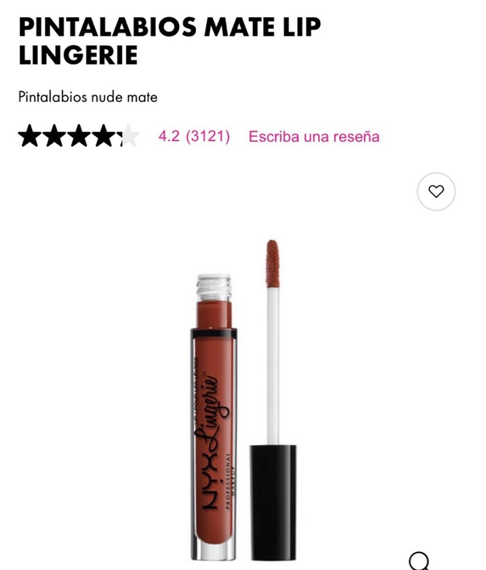 Product Labial mate Lip Lingerie 