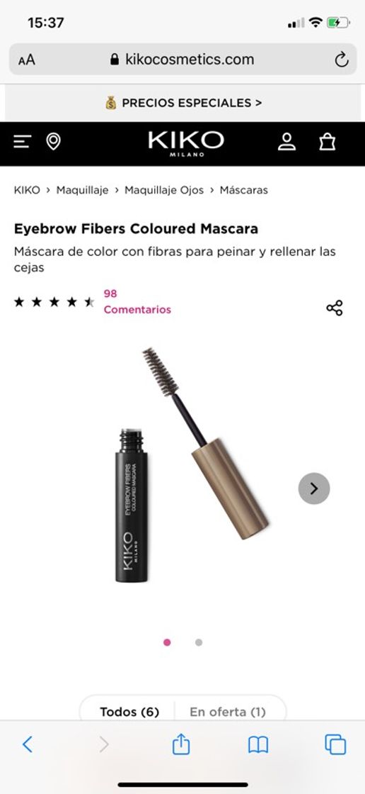 Social Máscara de color para cejas