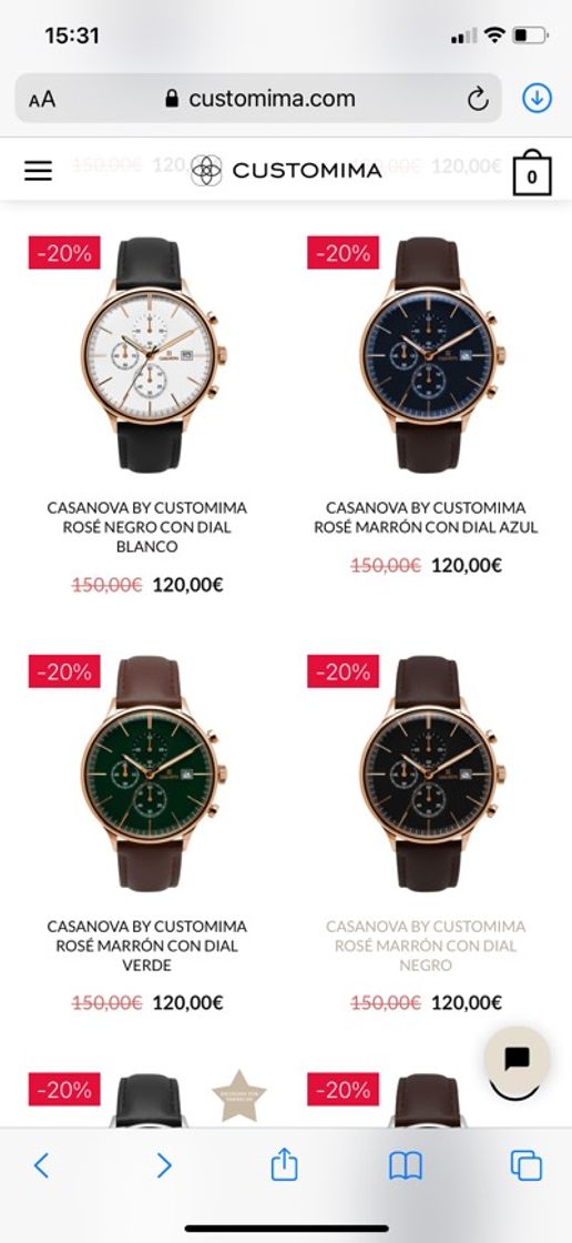 Producto Relojes Grabados