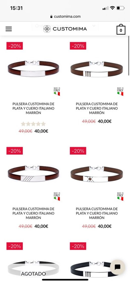 Producto Pulseras Personalizadas con Grabado Gratis