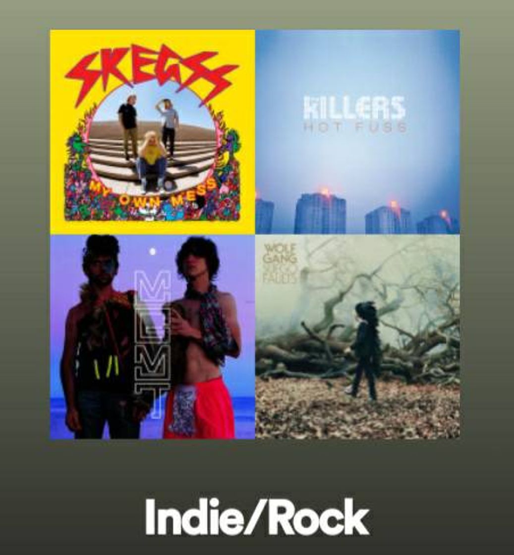 Moda Indie/rock