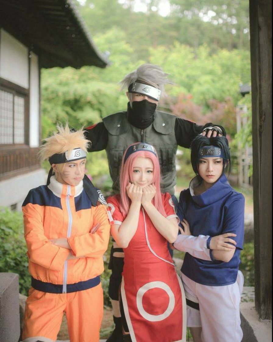 Fashion Cosplay Naruto time 7