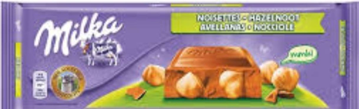 Products Chocolate Milka com avelãs 