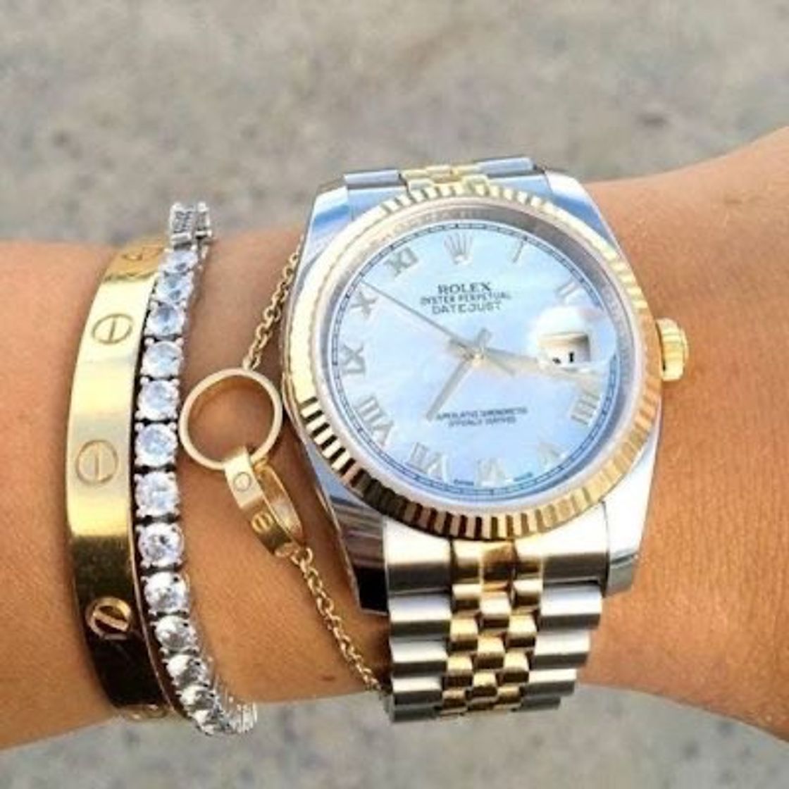 Moda Rolex feminino