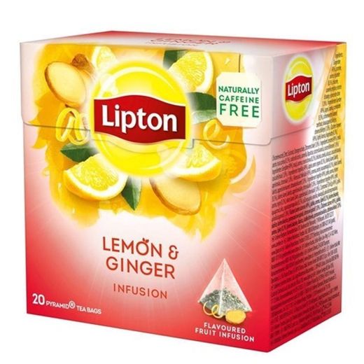 Chá Lipton Gengibre e Limão 