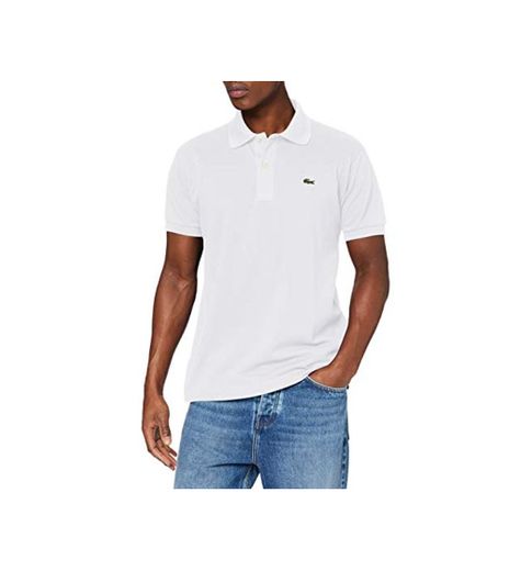 Lacoste L1212 Camiseta Polo, Blanco