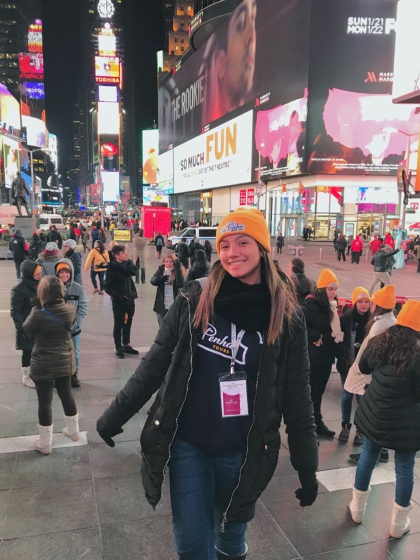 Fashion ideia de foto na times square