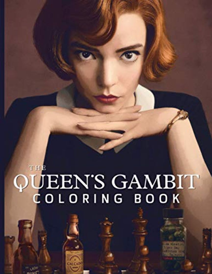 Book The Queens Gambit Coloring Book: Featuring Enchanting Coloring Books For Adults, Boys, Girls Color To Relax