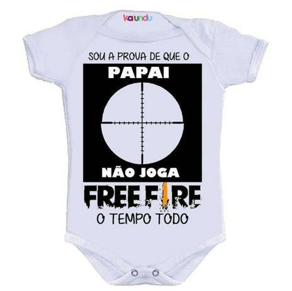 Fashion Body Divertido - Mais Que Free Fire - Kalundu Kids

