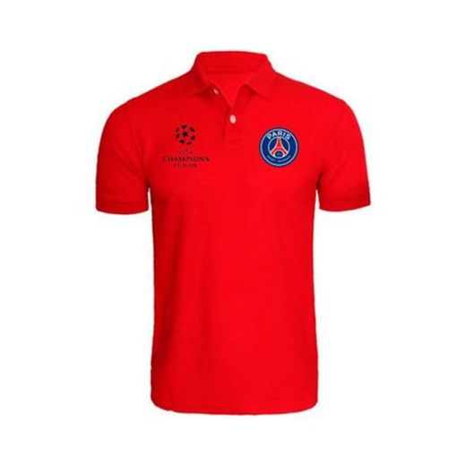 Camiseta Paris Saint Germain Gola Polo Camisa Masculina Torc