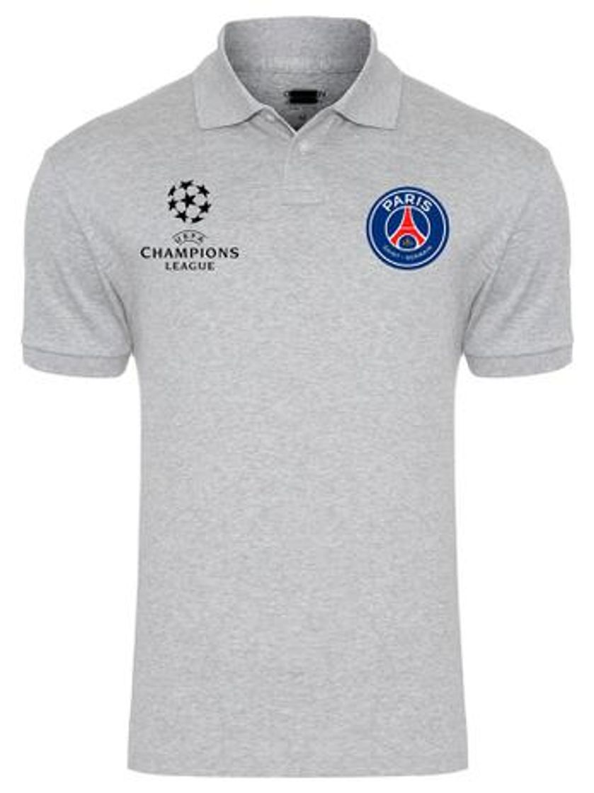 Moda Camiseta Paris Saint Germain Gola Polo Camisa Masculina Torc