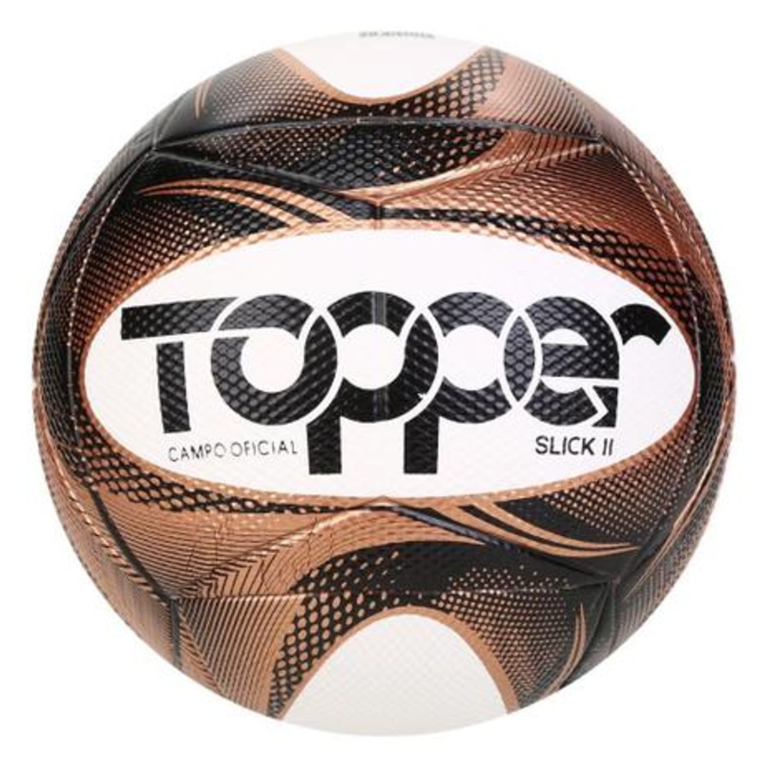 Fashion Bola Futebol Campo Slick II Topper Exclusiva

