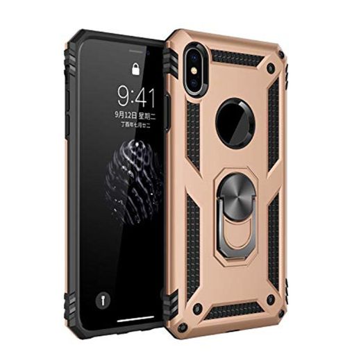 HEYB para Huawei Y9a Funda,2in1 Armadura Combinación A Prueba de Choques Heavy