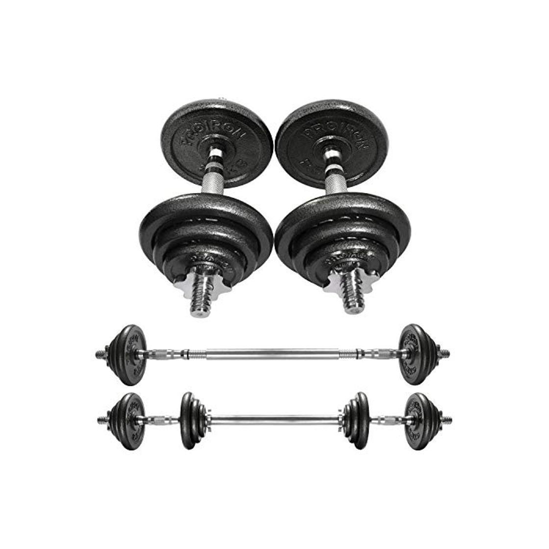 PROIRON Mancuernas ajustables 20kg