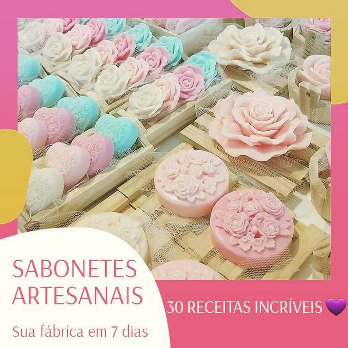 Products Curso Aprenda a fazer sabonetes artesanais lucrativos