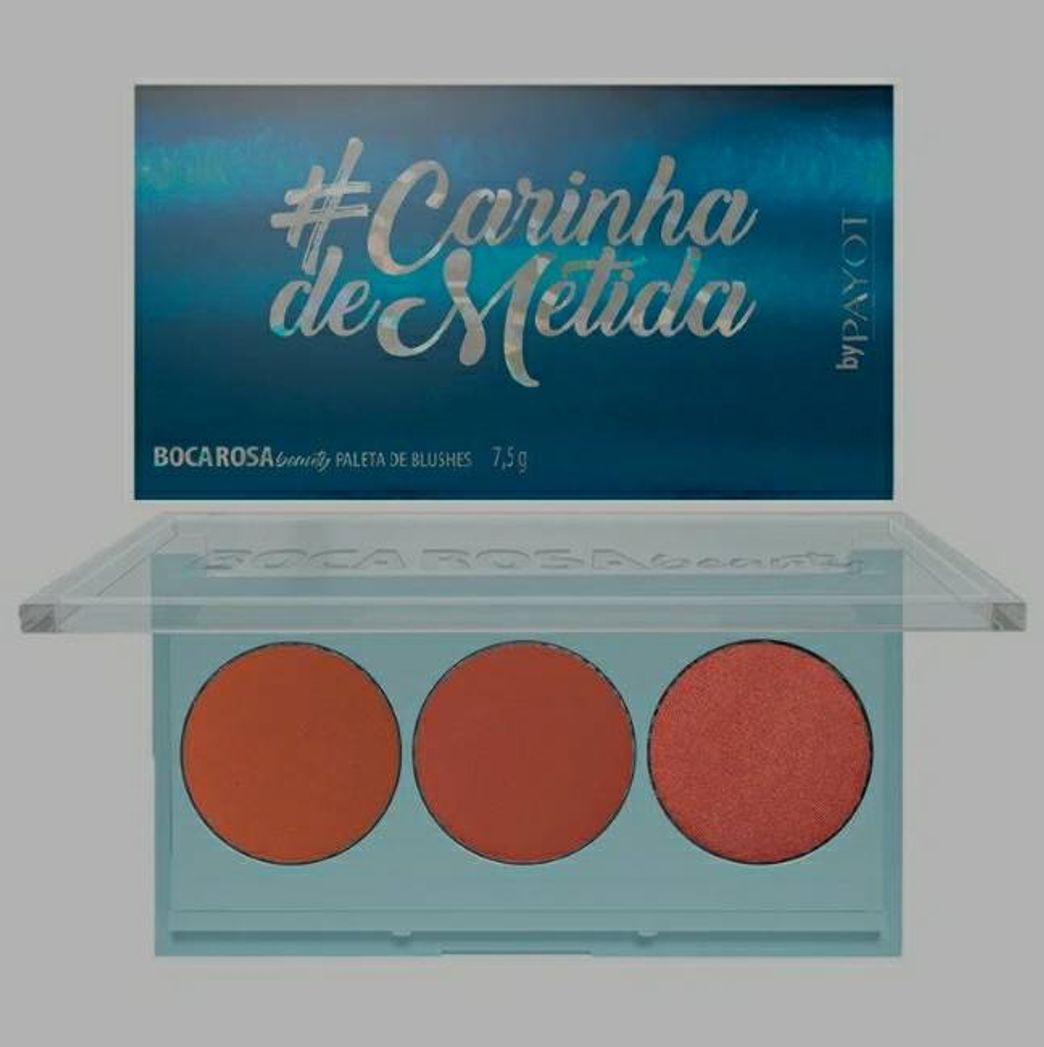 Paleta de blush boca rosa #carinhademetida