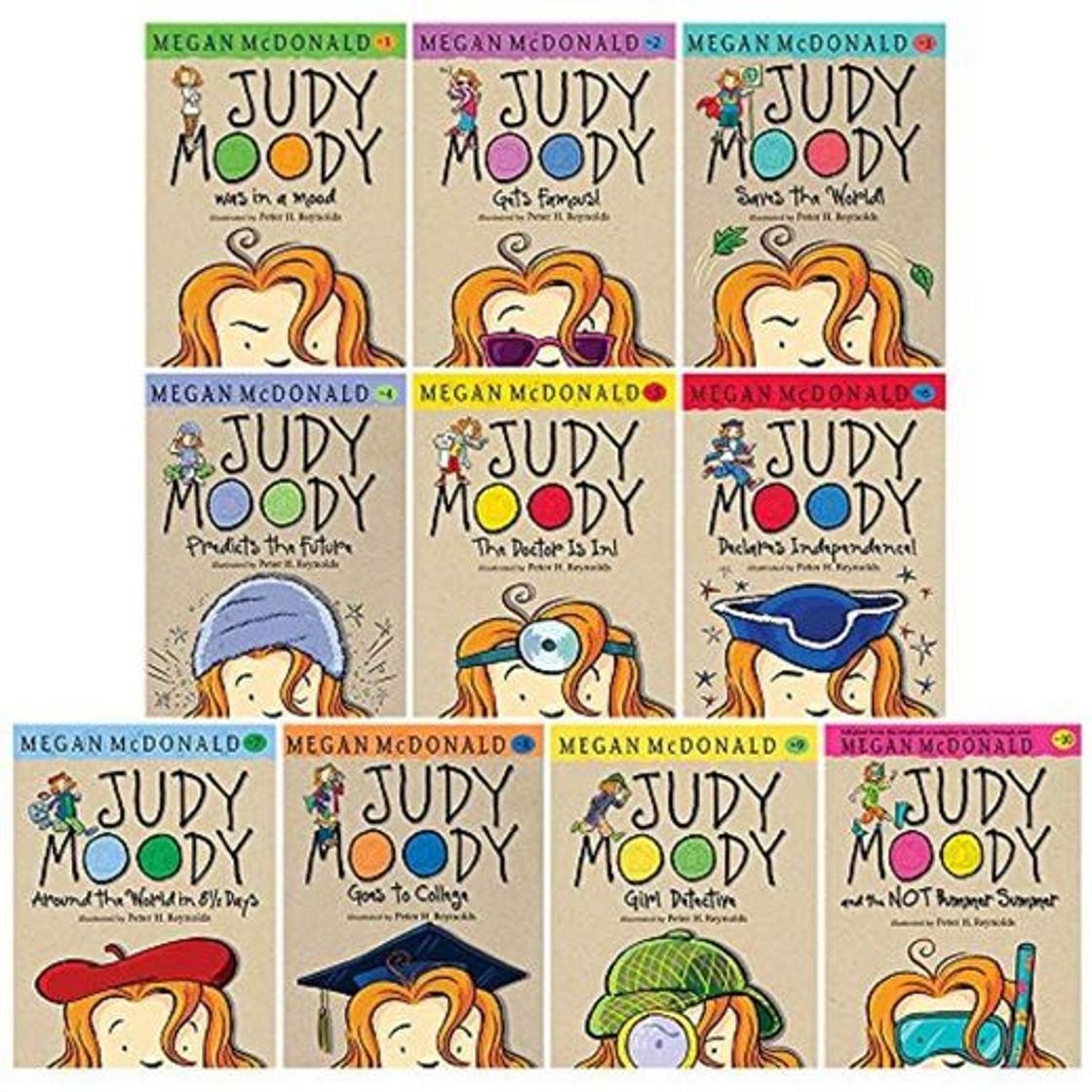 Libro Judy Moody Collection Megan McDonald 10 Books Set