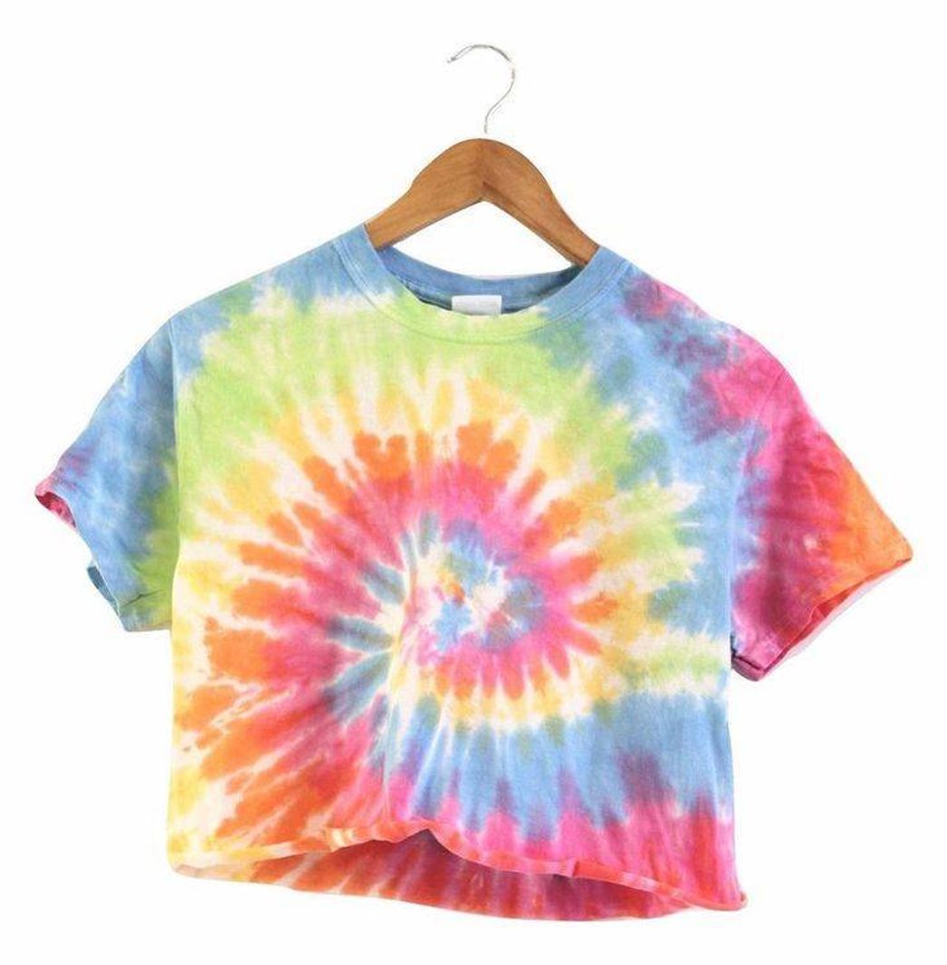 Fashion Croped tie dye