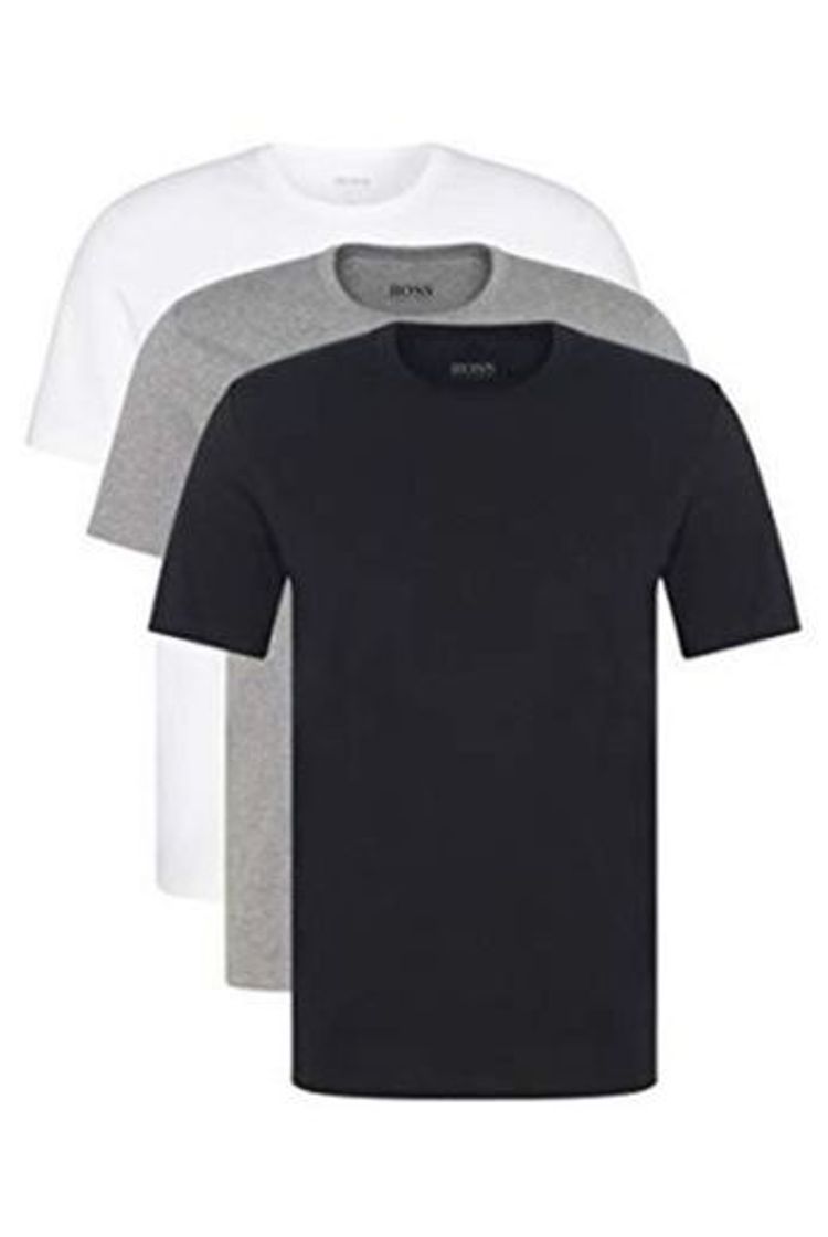 Fashion BOSS T-Shirt RN 3p Co Camiseta para Hombre, Multicolor