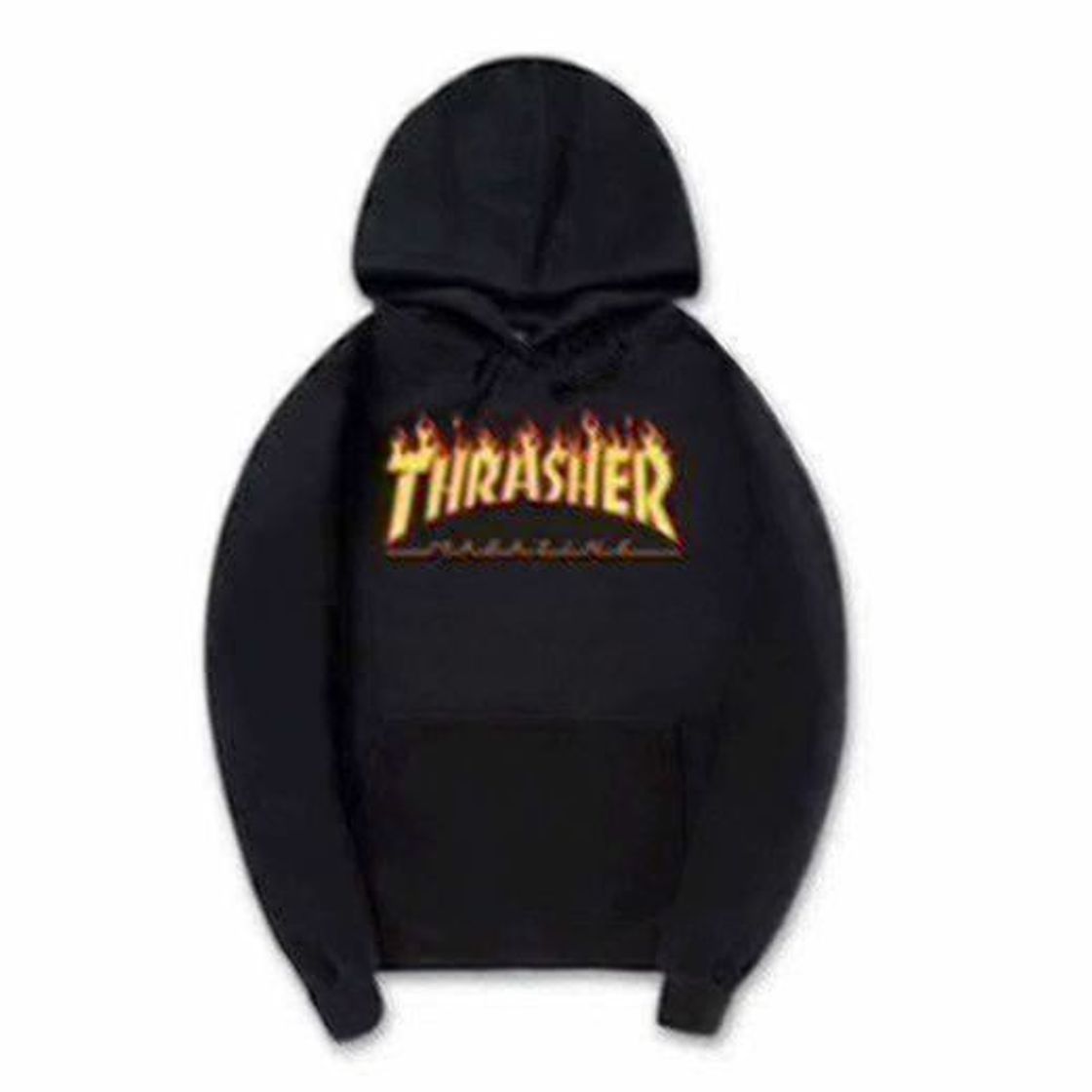 Moda Medress Sudadera con Capucha de Manga Larga para Mujer Thrasher Jersey con