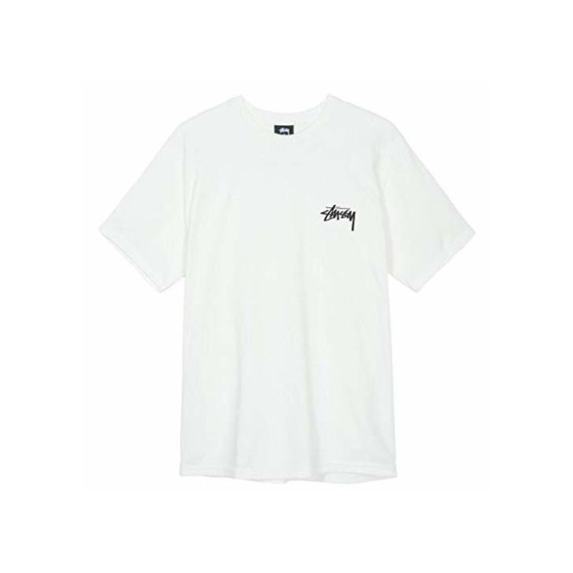 Moda Camiseta STUSSY 8 Ball Pig DYED Natural L Blanco