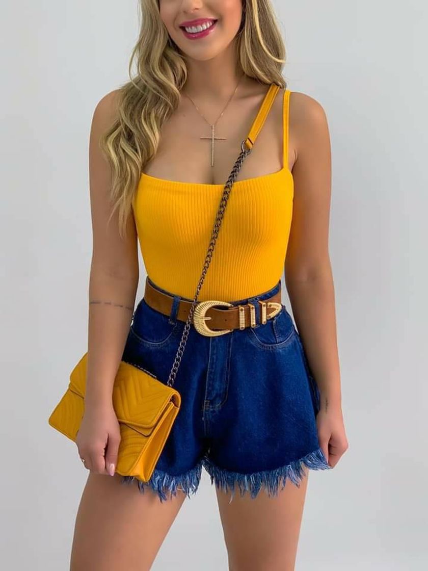 Social Shorts Jeans Godê Barra Desfiada | ONLAURI