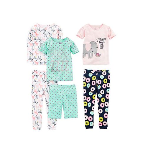 Simple Joys by Carter's - Pijamas enteros - para bebé niña multicolor