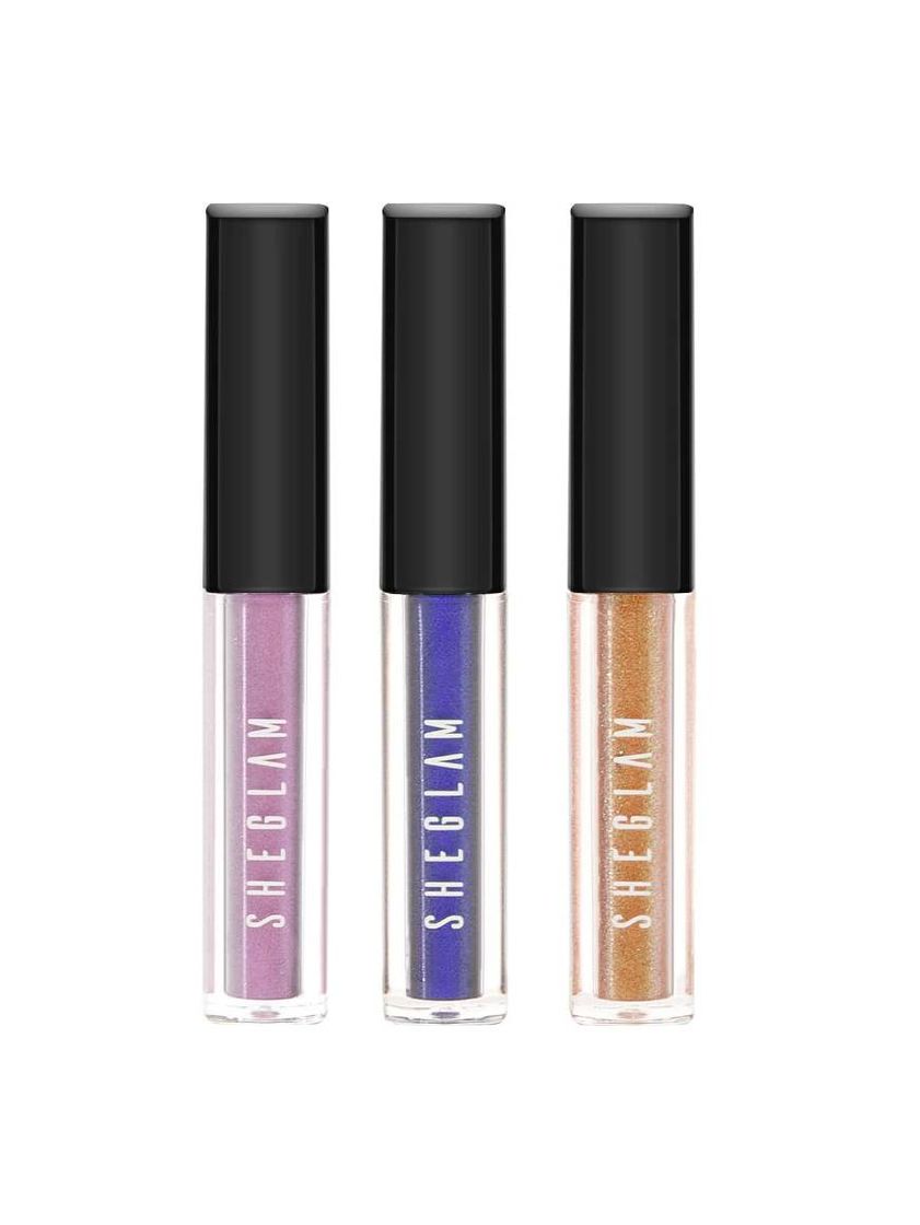 Moda Trio de sombras com brilho líquido - purple illusion💖