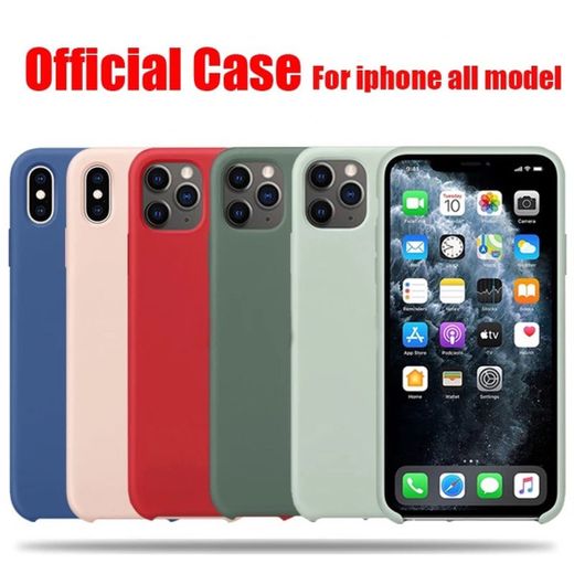 Official Original Silicone Case For iPhone