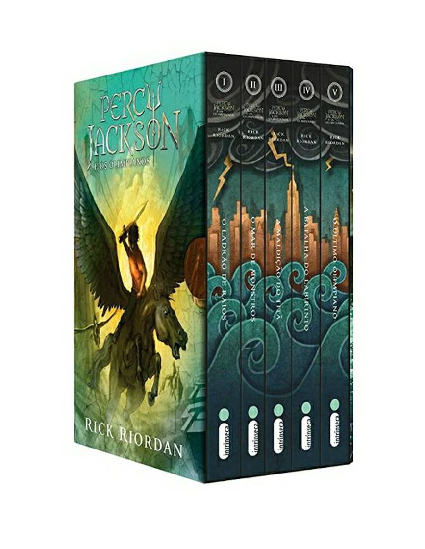 Books Box Percy Jackson e Os Olimpianos - 1ª Edição