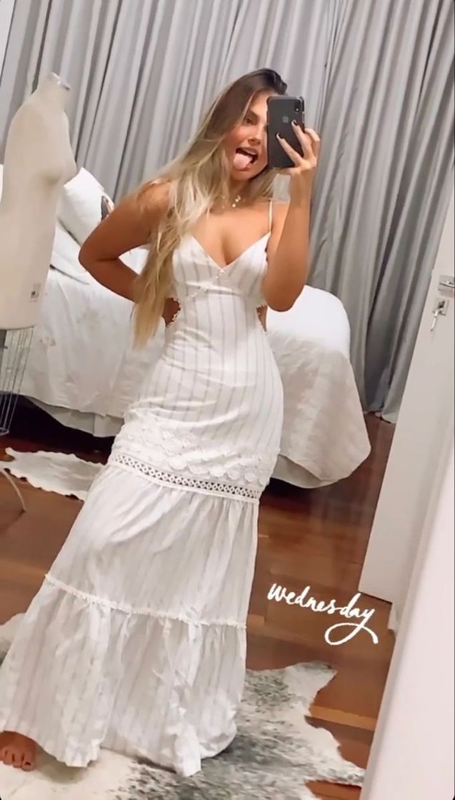 Moda vestido branco🤍