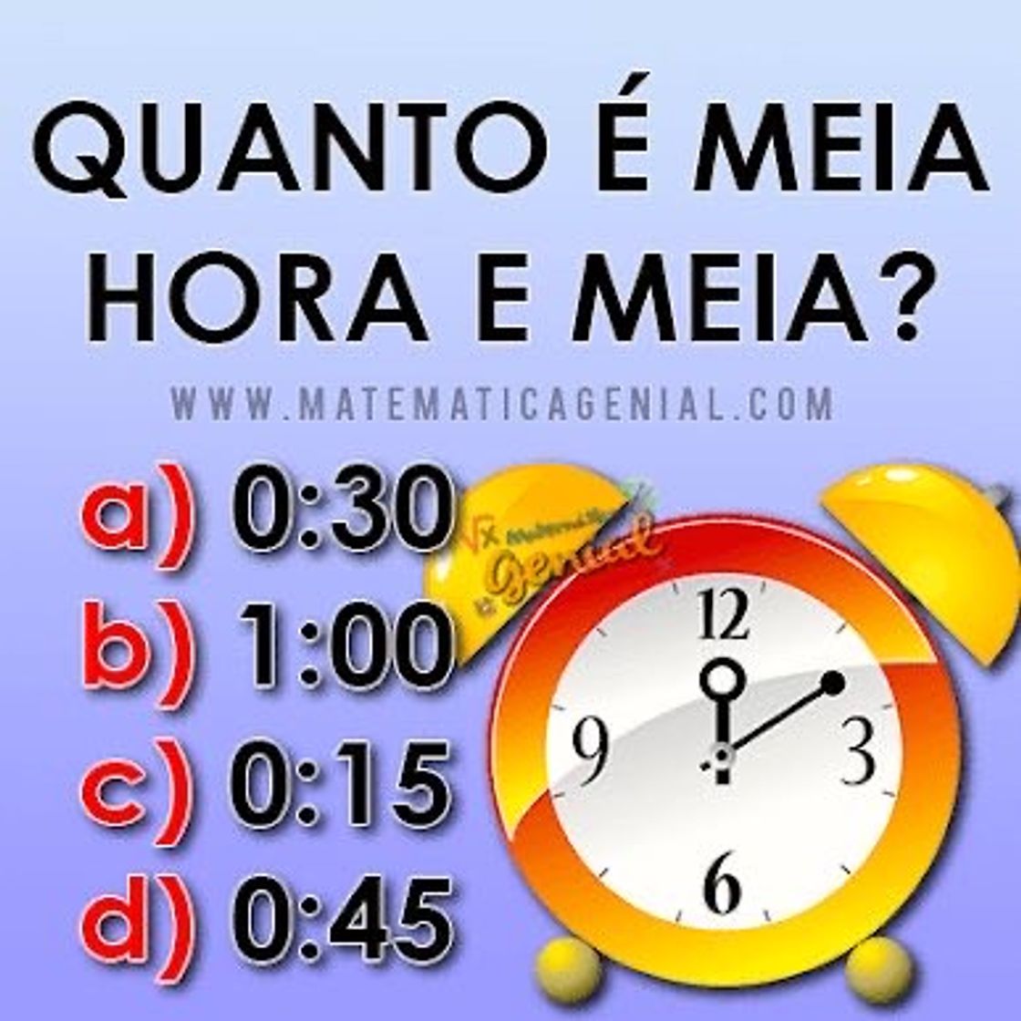 Moda Teste horas