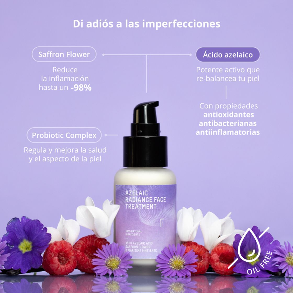 Producto Tratamiento facial 100% natural y saludable