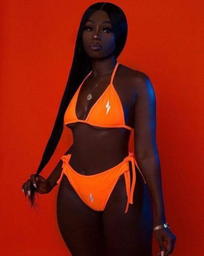 Mulher negra | orange 🍊