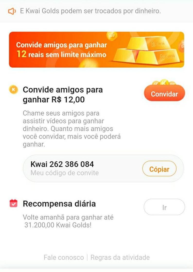 Moda Clique no meu link para entrar no aplicativo Kwai