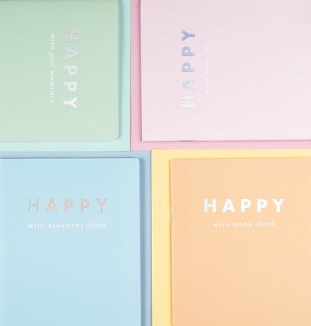 Productos Caderno Universitário Happy Capa Dura 1 Matérias 80 