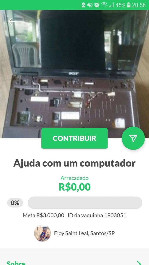 App Vakinha Online