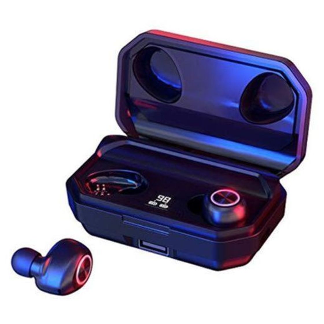 Product 144 Horas de Reproducción con Nuestros Auriculares Inalámbricos, con Bluetooth 5.0 Auriculares