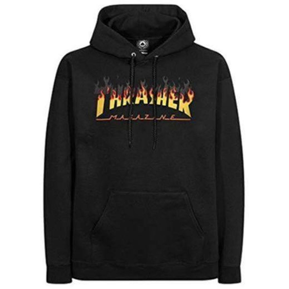 Social Sudadera capucha Thrasher Bbq Negro L