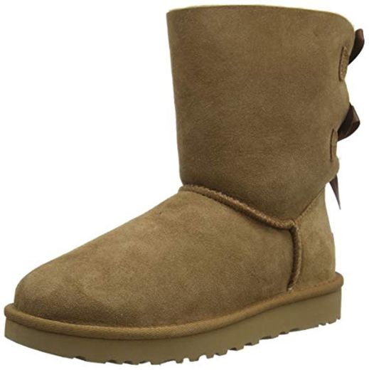 UGG W Bailey Bow II, Botas para Mujer, Marrón