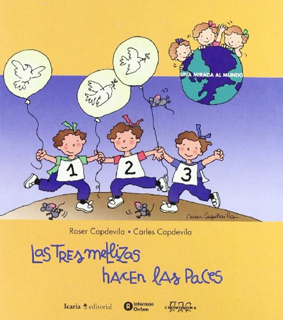 Libro Tres mellizas hacen las paces, las