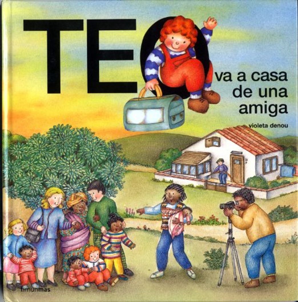 Book Teo va a casa de una amiga