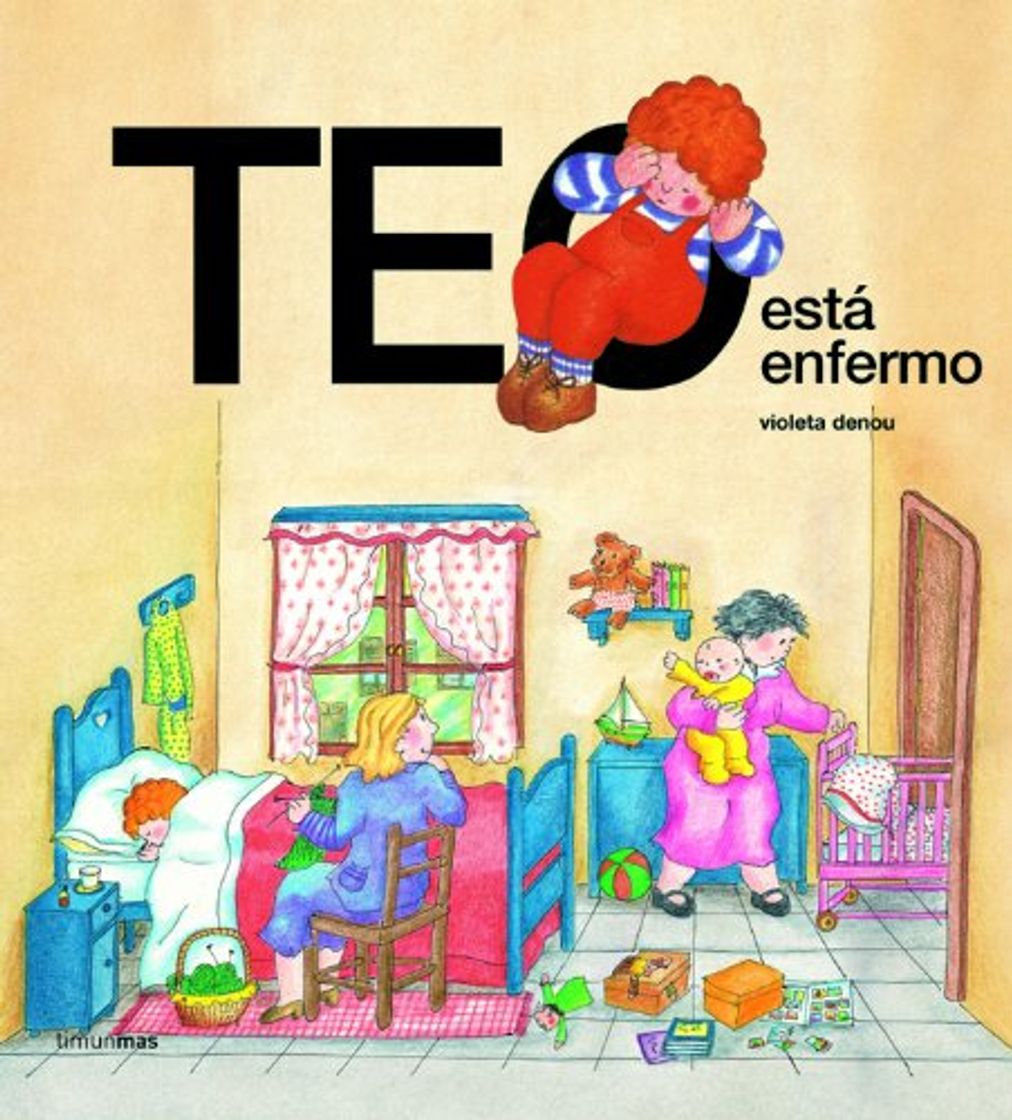 Libro Teo está enfermo