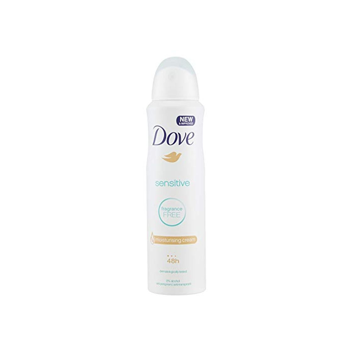 Product Dove Pure y Sensitive Desodorante Vapo 1 Unidad 150 ml