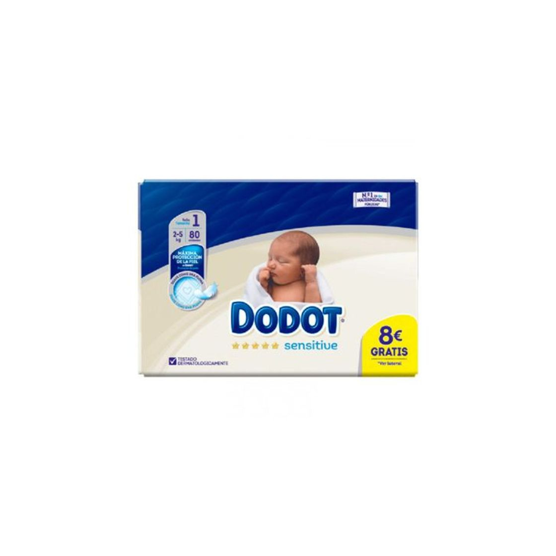 Producto Dodot Sensitive Tamanho1 2-5 kg