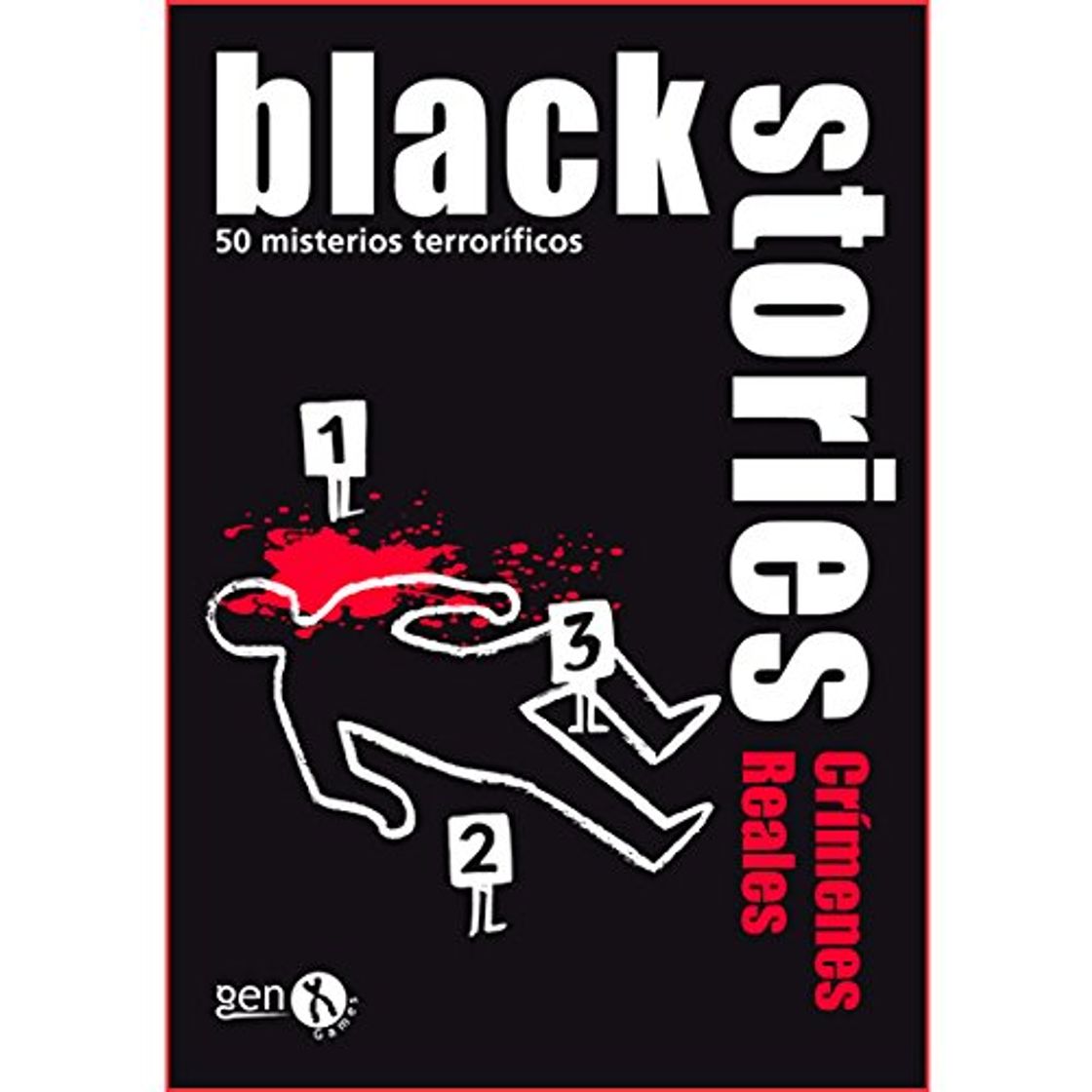 Producto Black Stories - Crímenes Reales, Juego de Mesa