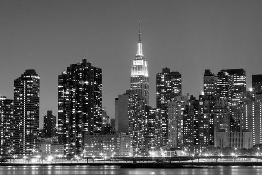 New york city at night lights🌃