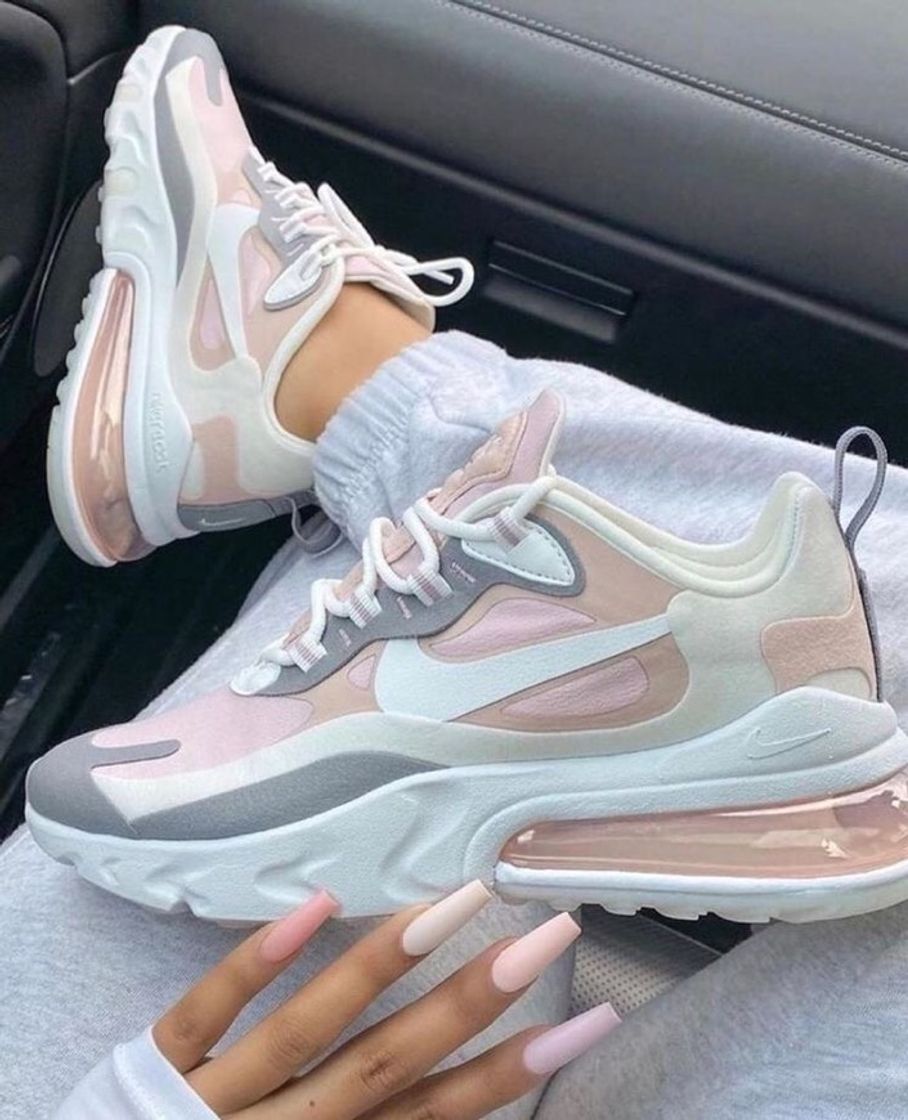 Moda Nike Air MAX 720 React, Zapatillas para Correr Niños, Summit White